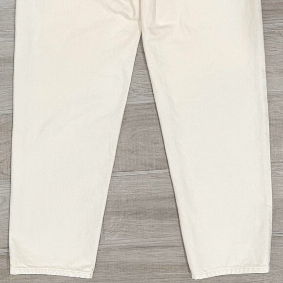 Mother SNACKS! High Waisted Double Stack Ankle Jeans in Natural Size 25 - Picture 8 of 14